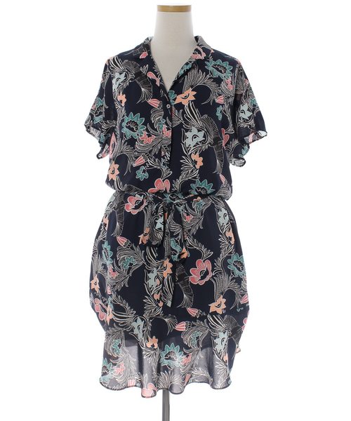 セール ブランド古着 花柄半袖ワンピース ワンピース Banana Republic バナナリパブリック のファッション通販 Zozoused