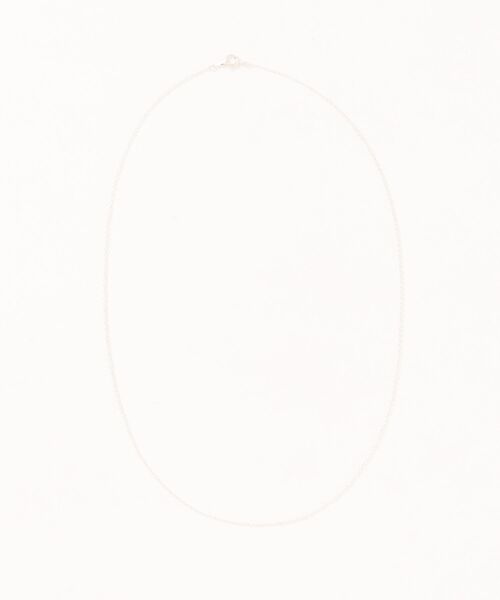 SETUP7（セットアップセブン）の「華奢な存在感が使いやすい【SETUP7】シルバーチェーンネックレス SILVER925 235S-WE NKS（ネックレス・メンズ・シルバー/シルバー系その他3/シルバー系その他・FREE）」の3枚目の写真