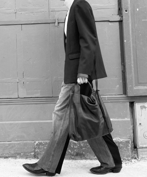 パトリックステファン　2Wayショルダーバッグ パトリック ステファン / Leather shoulder bag 'simple' 2