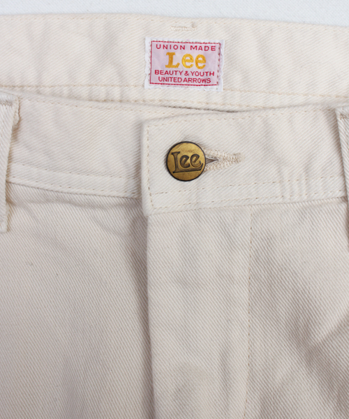 BEAUTY&YOUTH UNITED ARROWS(ビューティーアンドユースユナイテッドアローズ)の「BYBC∵ LEE別注ペインターパンツ(デニムパンツ・レディース・ホワイト/ネイビー・MEDIUM/SMALL)」の10枚目の写真