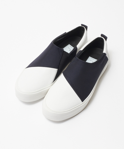 alfredoBANNISTER（アルフレッドバニスター）の「切替ゴアスリッポン（スリッポン・メンズ・ブラック/ネイビー/ブラウン・40/41/42/43）」の14枚目の写真