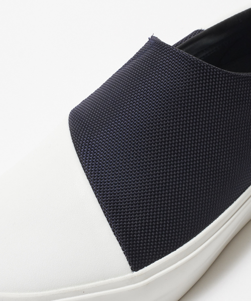 alfredoBANNISTER（アルフレッドバニスター）の「切替ゴアスリッポン（スリッポン・メンズ・ブラック/ネイビー/ブラウン・40/41/42/43）」の12枚目の写真