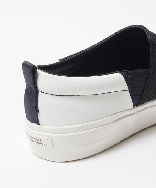 alfredoBANNISTER（アルフレッドバニスター）の「切替ゴアスリッポン（スリッポン・メンズ・ブラック/ネイビー/ブラウン・40/41/42/43）」の10枚目の写真