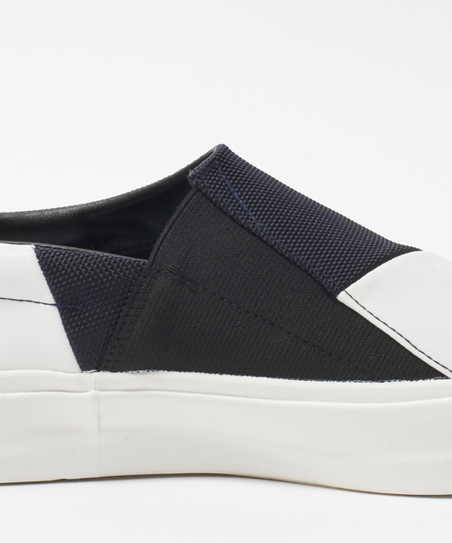 alfredoBANNISTER（アルフレッドバニスター）の「切替ゴアスリッポン（スリッポン・メンズ・ブラック/ネイビー/ブラウン・40/41/42/43）」の9枚目の写真