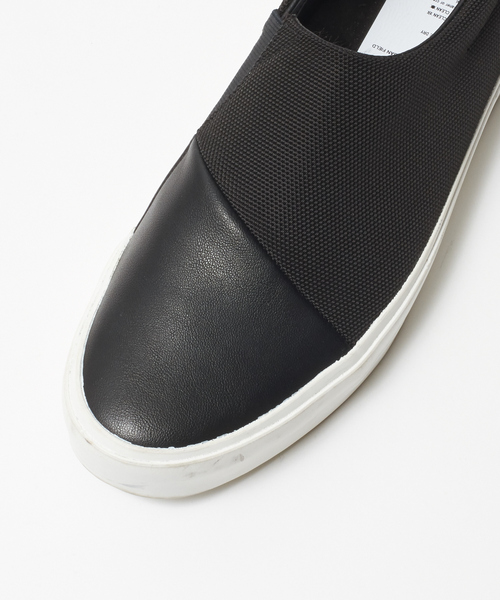 alfredoBANNISTER（アルフレッドバニスター）の「切替ゴアスリッポン（スリッポン・メンズ・ブラック/ネイビー/ブラウン・40/41/42/43）」の6枚目の写真