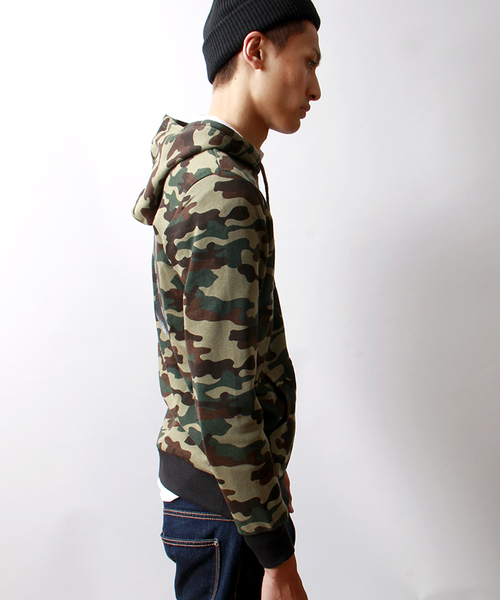 WEGO（ウィゴー）の「WEGO/LONSDALEプリントパーカー（パーカー・メンズ・ブラック/その他1・LARGE/MEDIUM）」の4枚目の写真