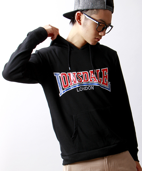WEGO（ウィゴー）の「WEGO/LONSDALEプリントパーカー（パーカー・メンズ・ブラック/その他1・LARGE/MEDIUM）」の10枚目の写真