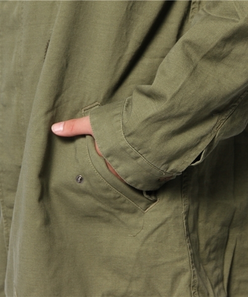 WEGO（ウィゴー）の「WEGO/リアルファーモッズコート（モッズコート・メンズ・カーキ・LARGE/MEDIUM）」の7枚目の写真