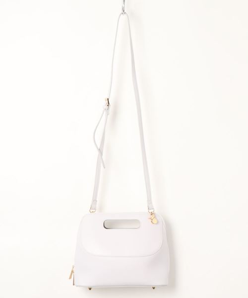 KOBE LETTUCE（コウベレタス）の「くりぬきハンドルバッグ（ハンドバッグ・レディース・モカ/ホワイト系その他/グリーン系その他・FREE）」の8枚目の写真