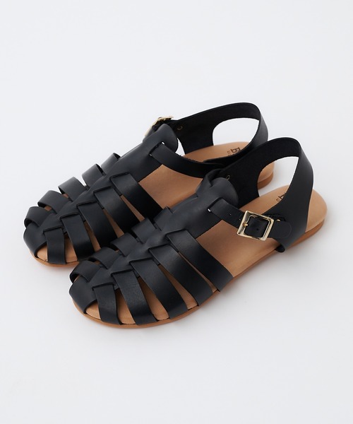 PUAL CE CIN(ピュアルセシン)の「BIANCA グルカサンダル(サンダル・レディース・ブラック/ブラウン・LARGE/MEDIUM)」の1枚目の写真