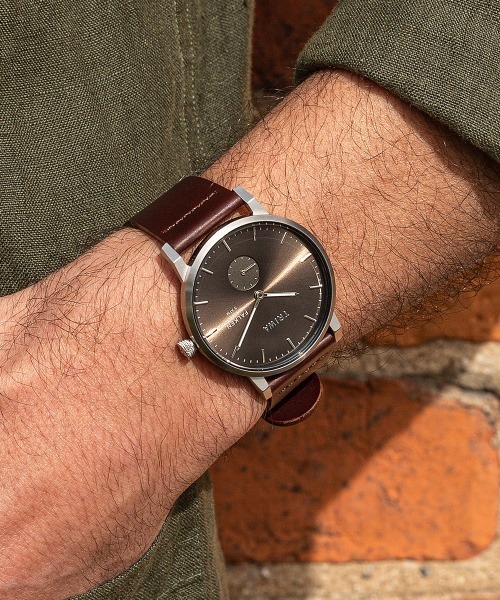 m*3様 SWEDEN TRIWA BRASCO CRONOゴールド ブラウンツ Triwa Brasco Ebony Gold Chrono Watch | Hypebeast