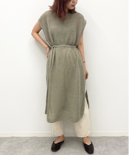 セール メッシュ編みワンピース Zozotown限定アイテム ワンピース Apres Jour Mignon アプレジュールミニョン のファッション通販 Zozotown