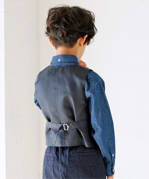 ARCH＆LINE ジャケット、ベスト、パンツ ARCH & LINE（アーチアンドライン）の「T/Rストレッチ ベスト