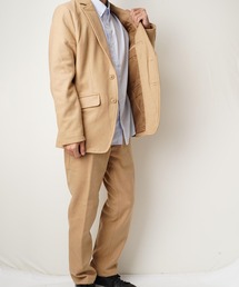 メンズのテーラードジャケット ベージュ系 ファッション通販 Zozotown