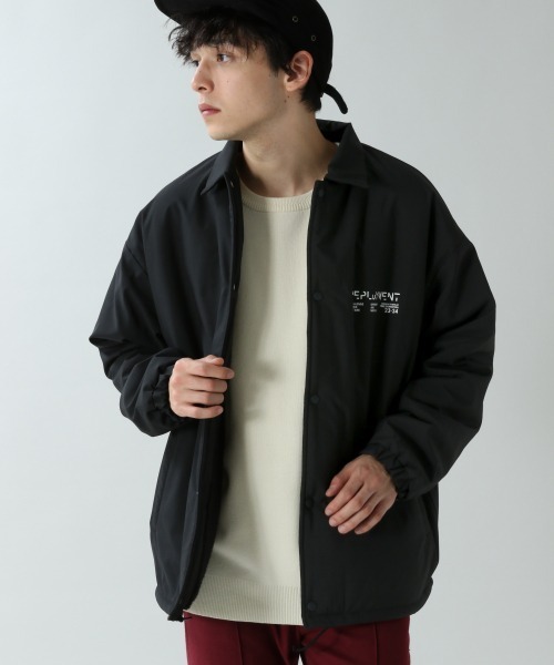 RAGEBLUE（レイジブルー）の「裏ボアプリントコーチジャケット/8973941