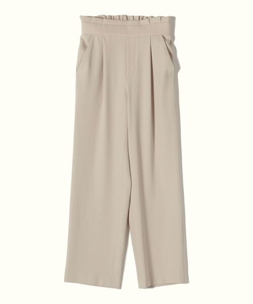 SHIPS（シップス）の「〈手洗い可能〉ストレッチウエストフリルパンツ◇（その他パンツ・レディース・ベージュ/ネイビー/ライトグリーン/ピンク系その他・SMALL/MEDIUM/LARGE/X-SMALL）」の5枚目の写真