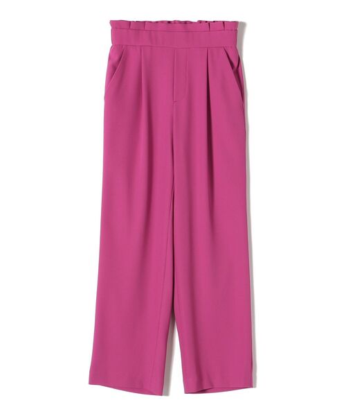 SHIPS（シップス）の「〈手洗い可能〉ストレッチウエストフリルパンツ◇（その他パンツ・レディース・ベージュ/ネイビー/ライトグリーン/ピンク系その他・SMALL/MEDIUM/LARGE/X-SMALL）」の7枚目の写真