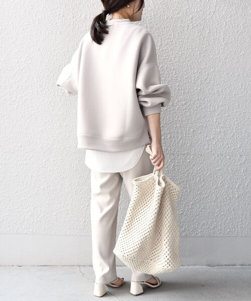 SHIPS（シップス）の「〈手洗い可能〉ストレッチウエストフリルパンツ◇（その他パンツ・レディース・ベージュ/ネイビー/ライトグリーン/ピンク系その他・SMALL/MEDIUM/LARGE/X-SMALL）」の22枚目の写真