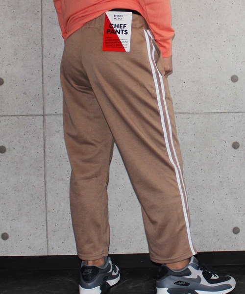 SHISKY(シスキー)の「9分丈 シェフパンツ ライン ペイズリー チェック ストライプ ダンボール(その他パンツ・メンズ・I/J/K/L/M/N/O/P/A/B/C/D/E/F/G/H・M/L/XL)」の1枚目の写真