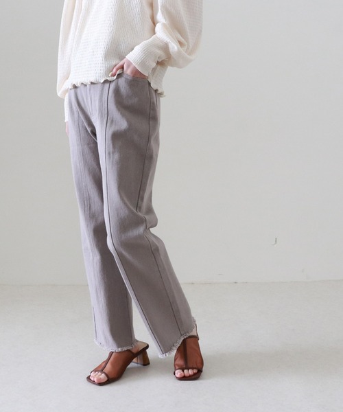 Cheek チーク の センターシームデニムパンツ デニムパンツ Wear