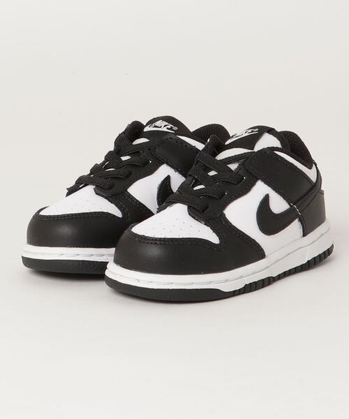 NIKE ナイキ 12-16DUNK LOW (TDE) KCW1589 100WHT/BLK（スニーカー）｜NIKE（ナイキ）