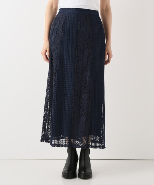 Bonum（ボナム）の「ヴィンテージライクレーススカート（スカート