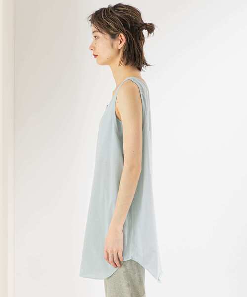 KBF(ケイビーエフ)の「ブラキャミソールセットタンクトップ(タンクトップ・レディース・ライトブルー/ベージュ/アイボリー・ONE)」の8枚目の写真