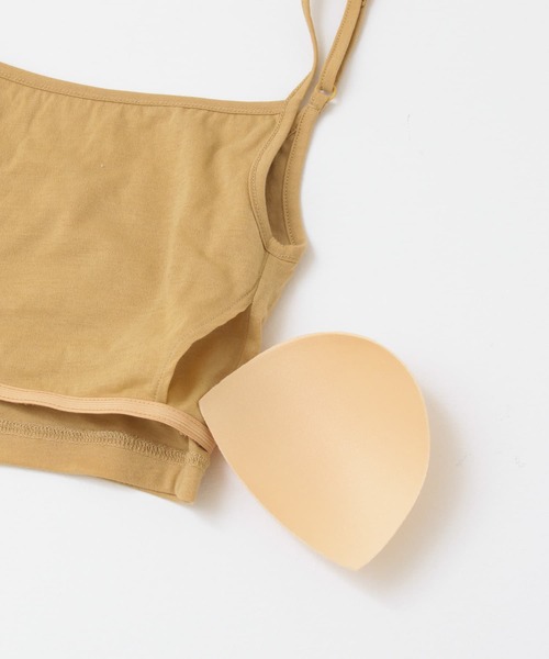 KBF(ケイビーエフ)の「ブラキャミソールセットタンクトップ(タンクトップ・レディース・ライトブルー/ベージュ/アイボリー・ONE)」の7枚目の写真