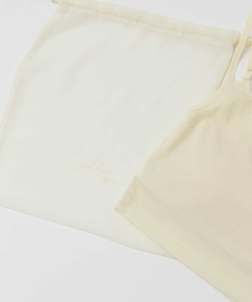 KBF(ケイビーエフ)の「ブラキャミソールセットタンクトップ(タンクトップ・レディース・ライトブルー/ベージュ/アイボリー・ONE)」の12枚目の写真