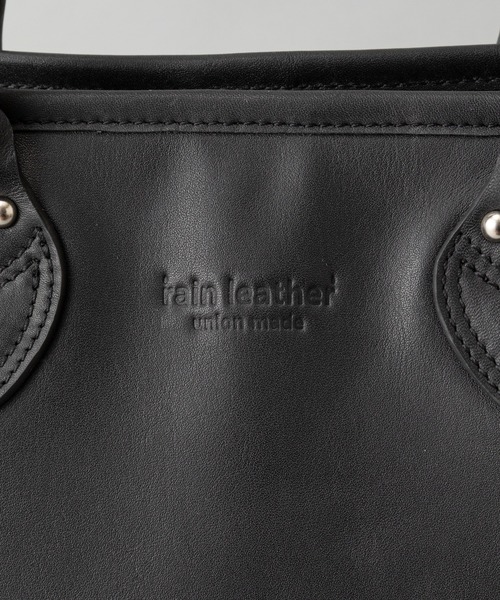 CIAOPANIC（チャオパニック）の「【Rain Leather/レインレザー】防水レザー スクエアトートバッグ（トートバッグ・レディース・ブラック・FREE）」の8枚目の写真