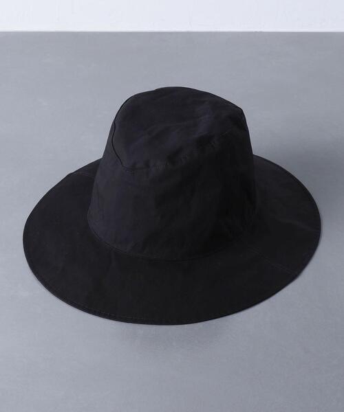 KIJIMA TAKAYUKI(キジマ タカユキ)の「<KIJIMA TAKAYUKI(キジマ タカユキ)> コットンナイロン ハット(ハット・メンズ・ブラック/ベージュ・3/2)」の2枚目の写真