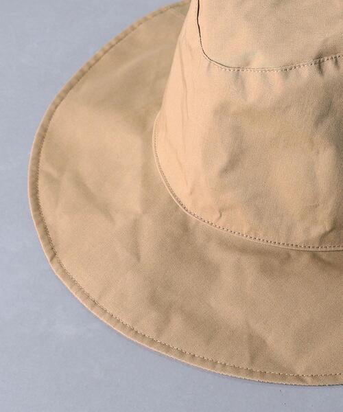 KIJIMA TAKAYUKI(キジマ タカユキ)の「<KIJIMA TAKAYUKI(キジマ タカユキ)> コットンナイロン ハット(ハット・メンズ・ブラック/ベージュ・3/2)」の5枚目の写真
