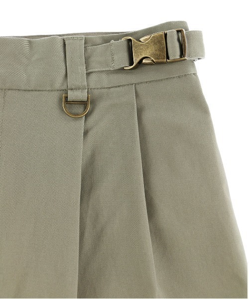 ALEXIA STAM（アリシアスタン）の「Two Tuck Wide Straight Pants/ツータックワイドストレートパンツ（その他パンツ・レディース・チャコールグレー/ベージュ/カーキ・S/M/XS）」の22枚目の写真