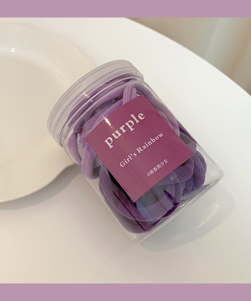 juweel（ユウェル）の「太ヘアゴム 50本セット（ヘアゴム・レディース・A/B/C/D/E/F・フリー）」の2枚目の写真