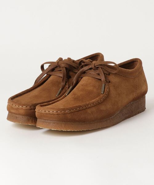 Clarks(クラークス)の「Wallabee 261555187(モカシン/デッキシューズ・メンズ・ブラウン・9/9h/8h/7h/7/6/6h/8/10)」の8枚目の写真