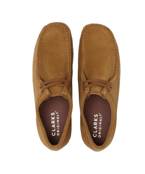 Clarks(クラークス)の「Wallabee 261555187(モカシン/デッキシューズ・メンズ・ブラウン・9/9h/8h/7h/7/6/6h/8/10)」の4枚目の写真
