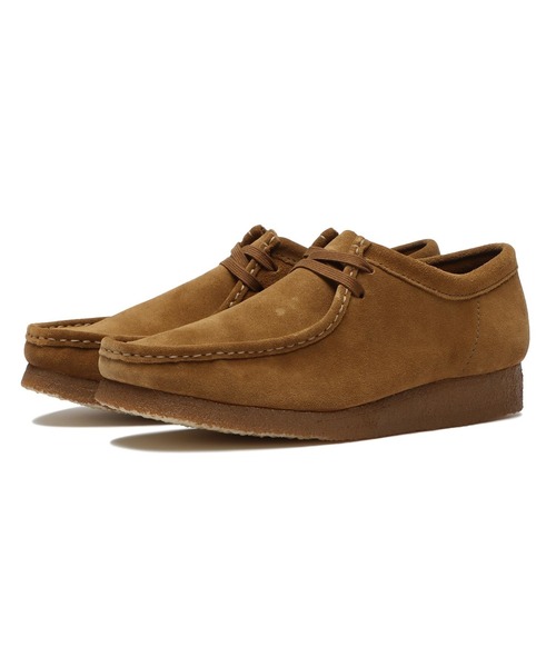 Clarks(クラークス)の「Wallabee 261555187(モカシン/デッキシューズ・メンズ・ブラウン・9/9h/8h/7h/7/6/6h/8/10)」の3枚目の写真