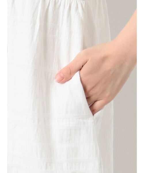 merry jenny（メリージェニー）の「ジャガードチェックフリルカラーシャツワンピース（ワンピース・レディース・オフホワイト/ブラック/グリーン・FREE）」の18枚目の写真