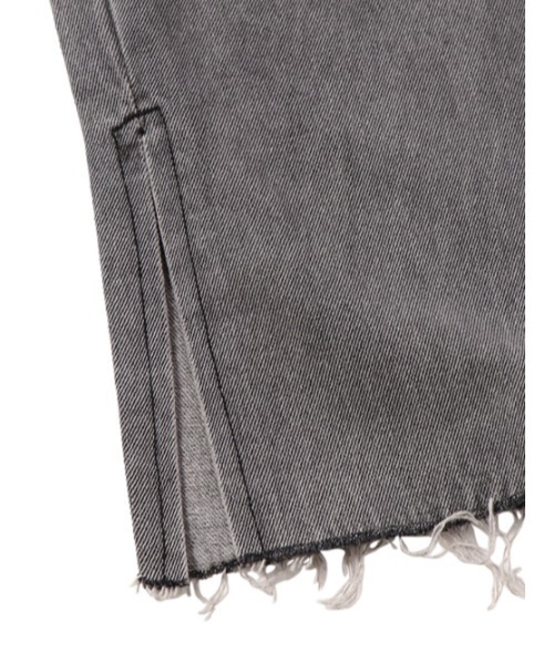 AMAIL（アマイル）の「Chemical wash black（デニムパンツ・レディース・グレー・SMALL/MEDIUM）」の8枚目の写真