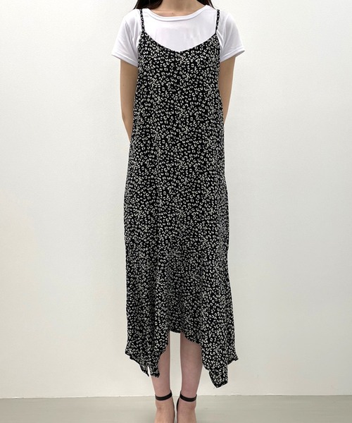 SPIGA（スピーガ）の「アニマル柄キャミOP（ワンピース・レディース・ブラック/ホワイト/キャメル・FREE）」の15枚目の写真