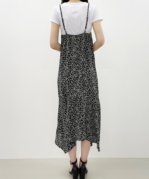 SPIGA（スピーガ）の「アニマル柄キャミOP（ワンピース・レディース・ブラック/ホワイト/キャメル・FREE）」の13枚目の写真