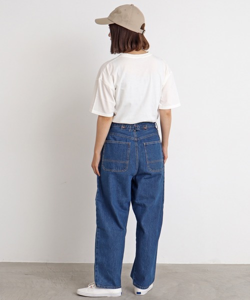 chambre de charme（シャンブルドゥシャーム）の「cdc 20/-度詰天竺　レンズの中プリントT（Tシャツ/カットソー・レディース・グレー/オフホワイト・FREE）」の7枚目の写真