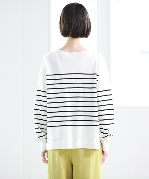 Pao de lo（パオデロ）の「【VOYAGE】ミラノリブニット（ニット/セーター・レディース・パープル/ブラック系その他/ダークベージュ・9号）」の7枚目の写真