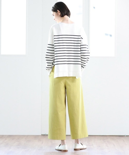 Pao de lo（パオデロ）の「【VOYAGE】ミラノリブニット（ニット/セーター・レディース・パープル/ブラック系その他/ダークベージュ・9号）」の13枚目の写真