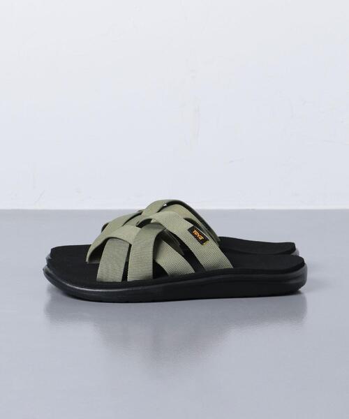Teva（テバ）の「＜Teva（テバ）＞  VOYA SLIDE（サンダル・メンズ・ブラック/オリーブ・8/10/9/7）」の6枚目の写真