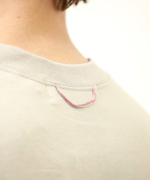 NEONSIGN（ネオンサイン）の「WIDE T-SHIRT（Tシャツ/カットソー・メンズ・ブラック/グレー/ピンクベージュ/ダークグレー・46/44/48）」の20枚目の写真