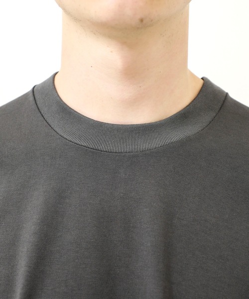 NEONSIGN（ネオンサイン）の「WIDE T-SHIRT（Tシャツ/カットソー・メンズ・ブラック/グレー/ピンクベージュ/ダークグレー・46/44/48）」の15枚目の写真