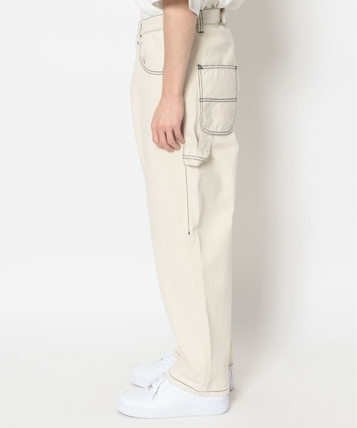 DANKE SCHON（ダンケシェーン）の「DankeSchon/ダンケシェーン/ステッチペインターパンツ（その他パンツ・メンズ・ホワイト/ブラック・MEDIUM/LARGE）」の4枚目の写真