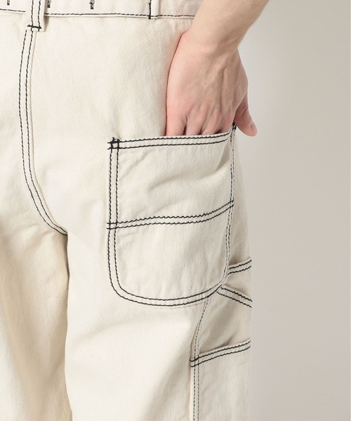 DANKE SCHON（ダンケシェーン）の「DankeSchon/ダンケシェーン/ステッチペインターパンツ（その他パンツ・メンズ・ホワイト/ブラック・MEDIUM/LARGE）」の12枚目の写真