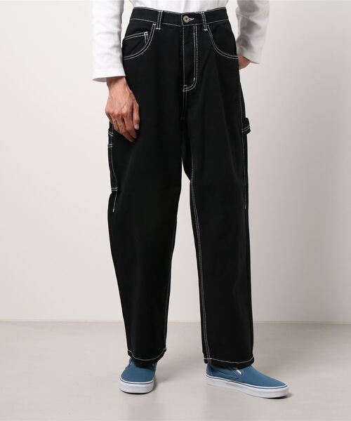 DANKE SCHON（ダンケシェーン）の「DankeSchon/ダンケシェーン/ステッチペインターパンツ（その他パンツ・メンズ・ホワイト/ブラック・MEDIUM/LARGE）」の13枚目の写真